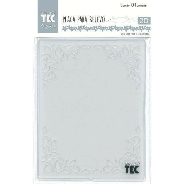 Placa para Relevo - Toke e Crie - Quadro Decorativo