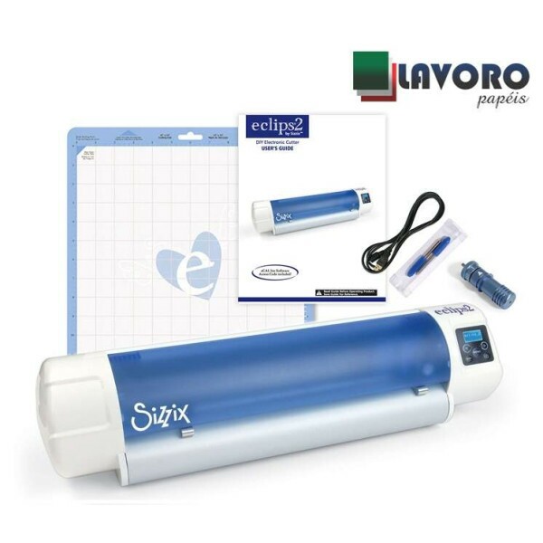 ZISHI シルクスクリーン② Sizzix Eclips2 - Plotter de Recorte - Lavoro Papéis Sizzix Eclips2