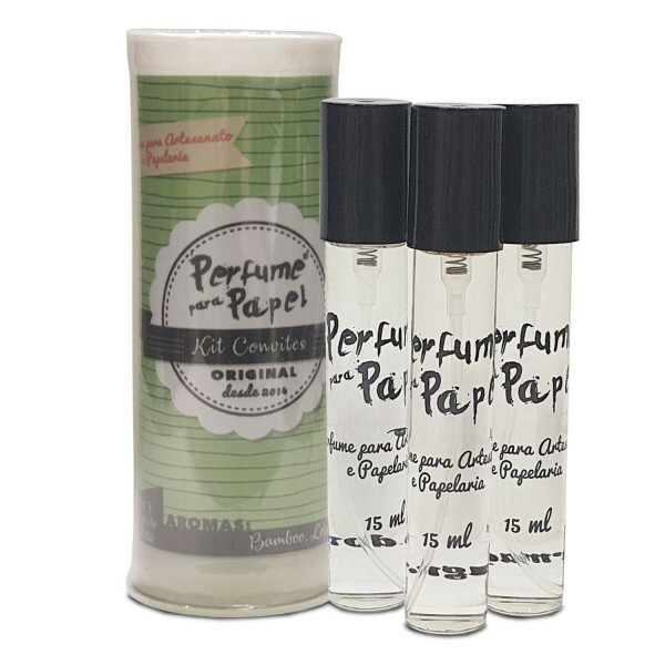 Kit Perfume para Papel Convites - 3 Aromas de 15 ml cada