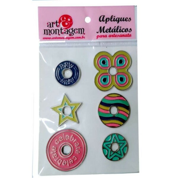 Apliques Met�licos Metal - Art & Montagem
