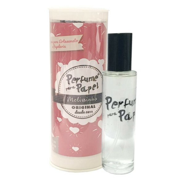 Perfume para Papel - Aroma Melissinha 30ml + Embalagem Colecion�vel