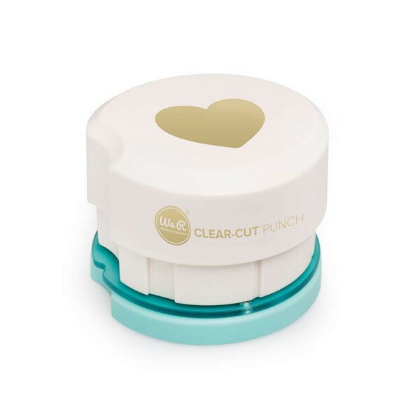 Clear-Cut Punch Heart - Furador Magn�tico - We R