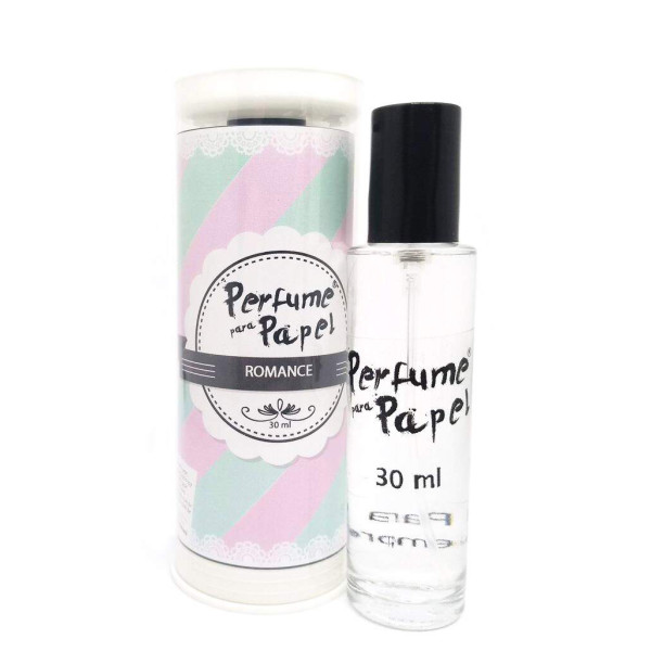 Perfume para Papel - Aroma Romance 30ml + Embalagem Colecion�vel