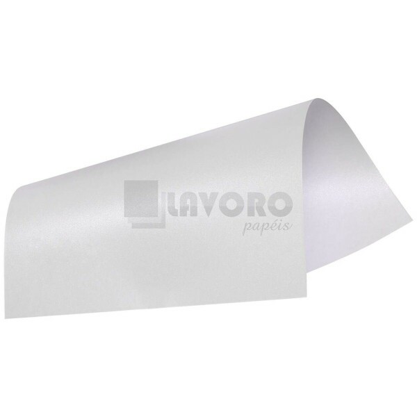 Papel Curious Metallics - Ice Silver 250g A3 - 04 Folhas