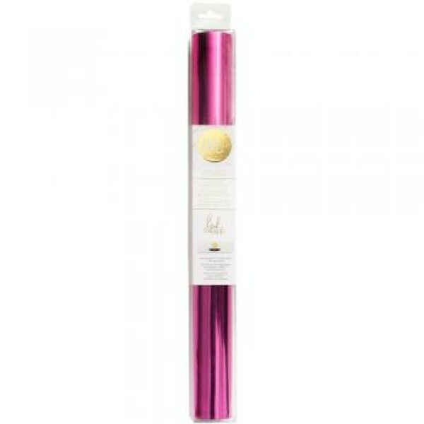 Folha de Foil Pink em rolo para Minc Foil - 31cm largura x 3 mts de comprimento