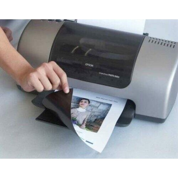 Papel Fotogr�fico Imantado A4 690g - 05 Fls