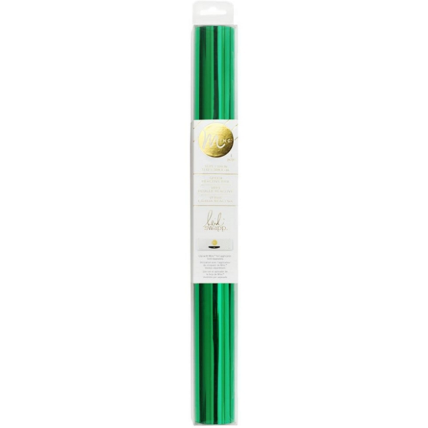 Folha de Foil Verde em rolo para Minc Foil - 31cm largura x 3 mts de comprimento