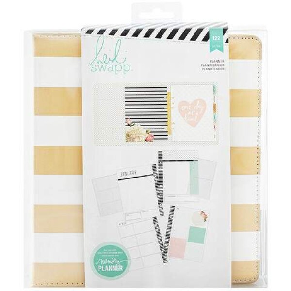 Planner Large - Memory Planner - Gold - Heidi Swapp