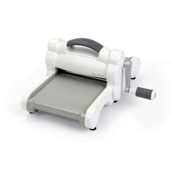 M�quina para Emboss e Corte - Sizzix Big Shot Machine Only (White & Gray)