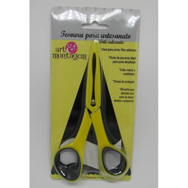 Tesoura para Artesanato Anti-aderente