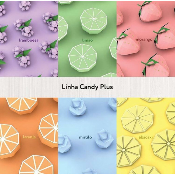 Papel Candy Plus 180g A4 - Morango (Dinamarca) - 27 Folhas