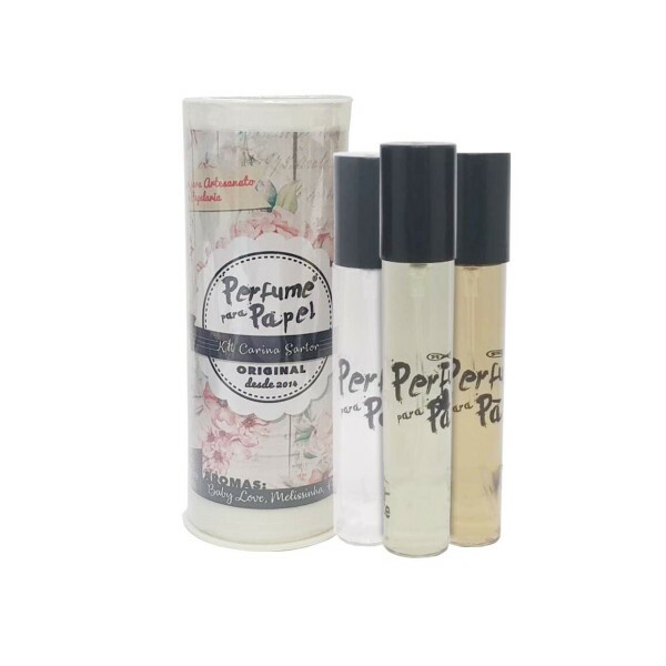 Kit Perfume para Papel Carina Sartor - 3 Aromas de 15 ml cada