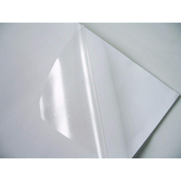 Vinil Adesivo Transparente 150G A4 - 10 folhas (Para Laser)