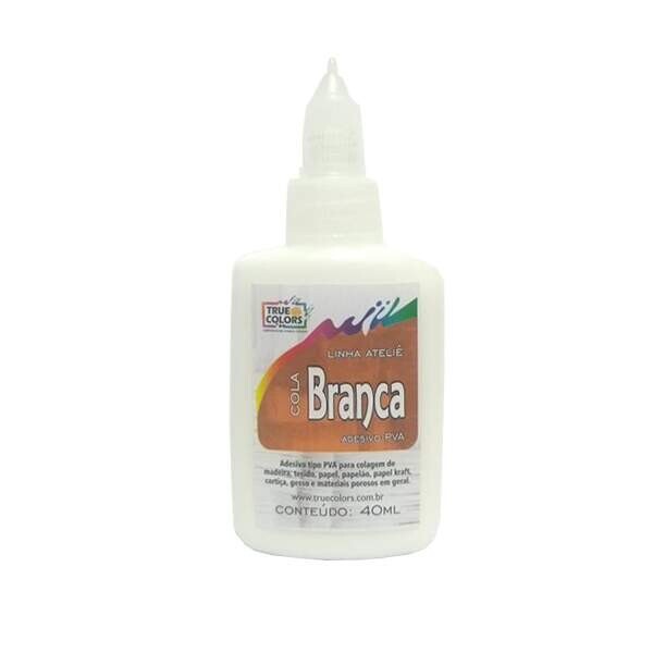 Cola Branca 40ML - Linha Ateli - True Color