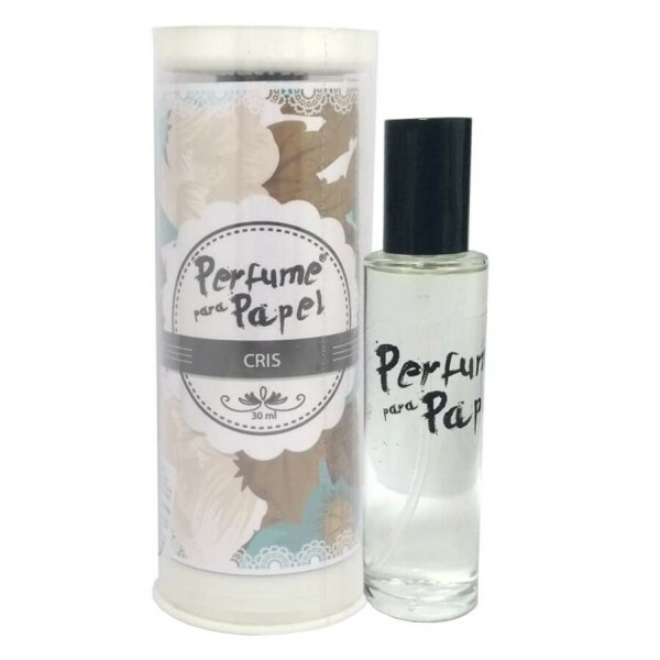 Perfume para Papel - Aroma Cris 30ml + Embalagem Colecionvel