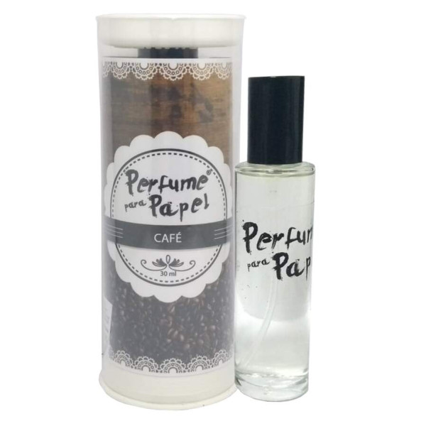 Perfume para Papel - Aroma Caf� 30ml + Embalagem Colecion�vel