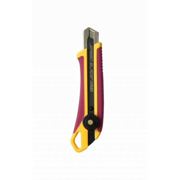 Estilete OLFA Heavy Duty - Modelo L- 7 Rosa - Com LFB