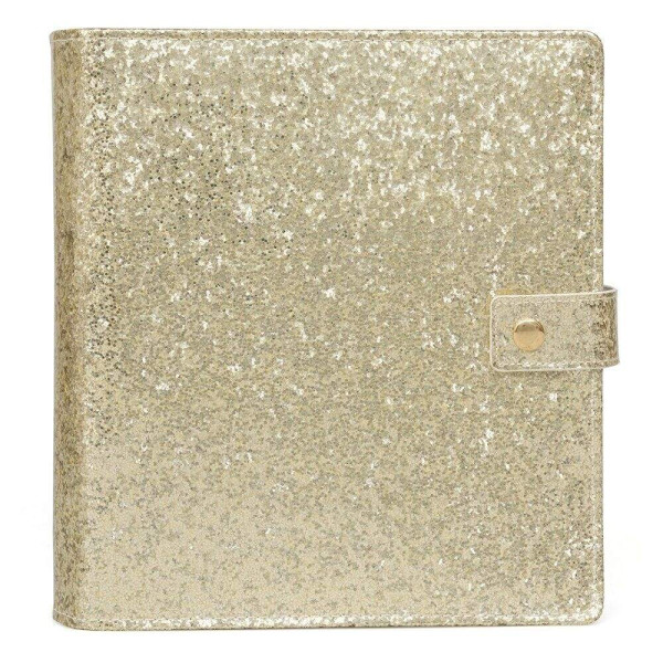 Planner Cl�ssico Glitter Dourado - Heidi Swapp - Sem Data