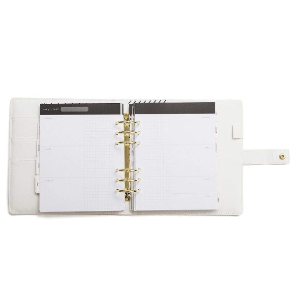Planner Cl�ssico Glitter Dourado - Heidi Swapp - Sem Data