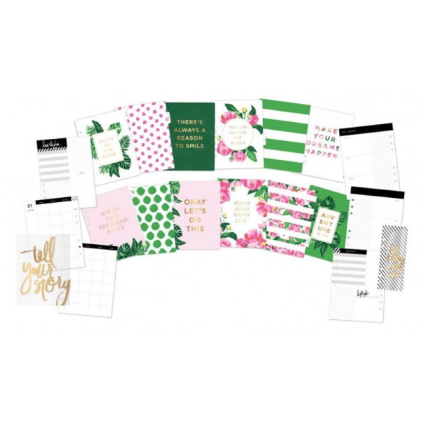 Planner Cl�ssico Glitter Dourado - Heidi Swapp - Sem Data