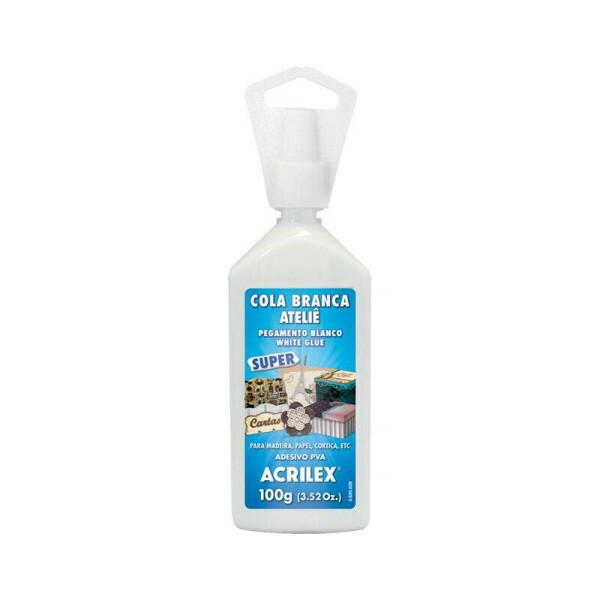 Cola Branca Acrilex Ateli� Super 100G