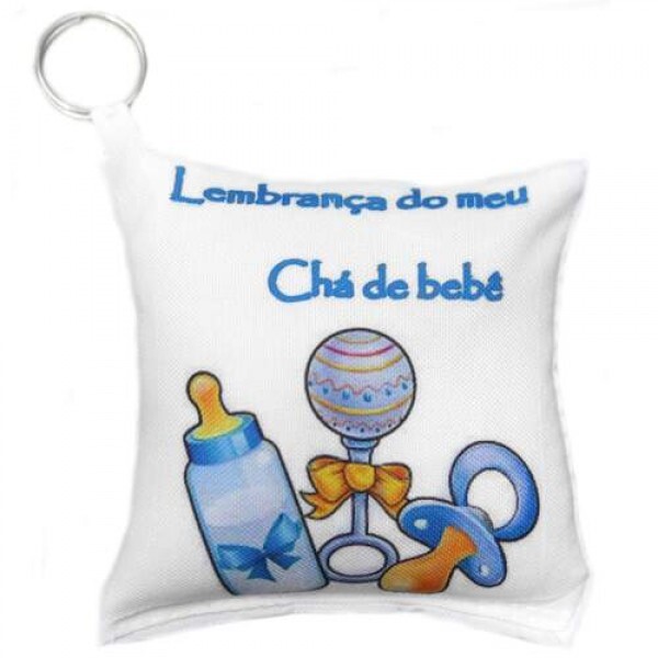 Almochaveiro Chá de Bebê Azul Variados (pç)