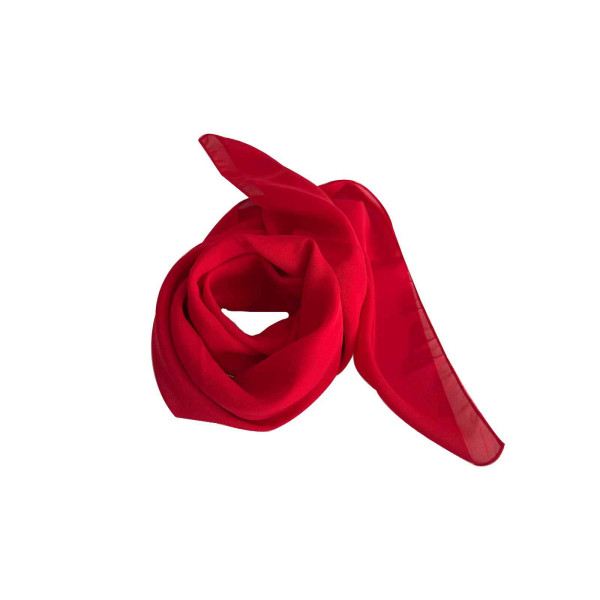 Len�o Liso Vermelho de Satin (4073)