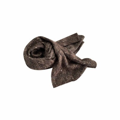 Cachecol Fitado Marrom Escuro (4811)