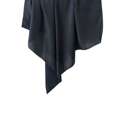 Len�o Liso Preto Toque de Seda (7116)