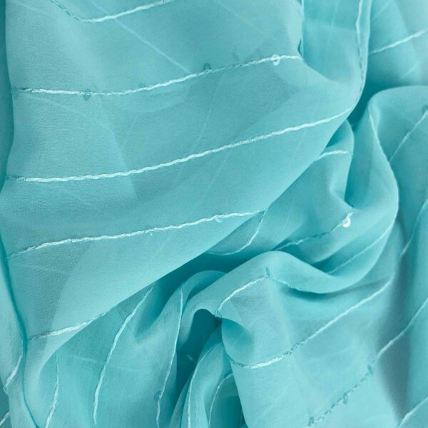 Echarpe Paetes Verde Tify (8123)