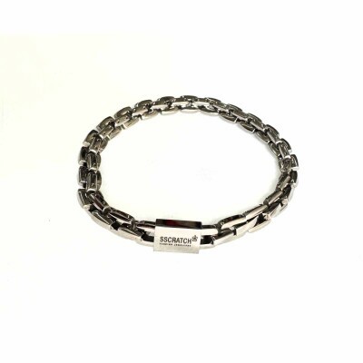 Pulseira A�o Elos Masculina (SKU 506)