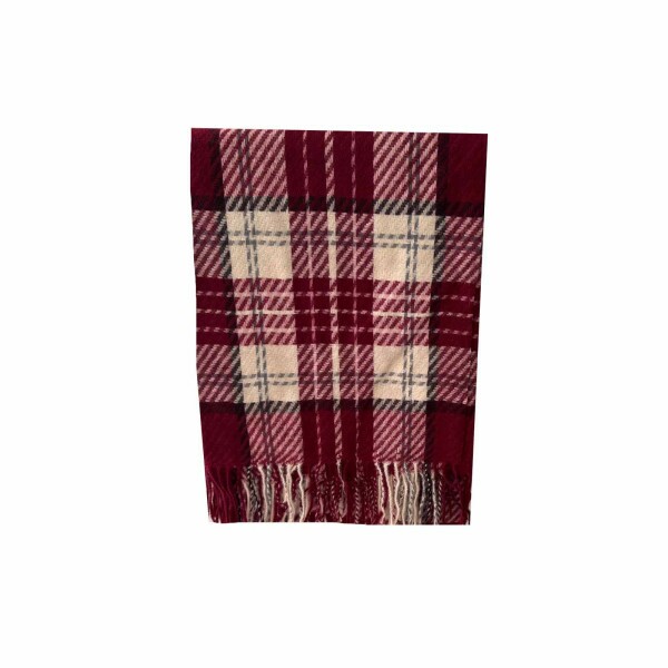 Cachecol Xadrez Vinho (SKU 8909)