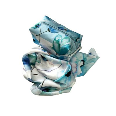 Necessarie Floral Azul (SKU 8911)