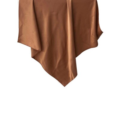 Leno Liso Marrom Mocha Mousse Toque de Seda (SKU 9011)