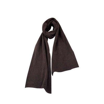 Cachecol Marrom Tweed Soft (4377)