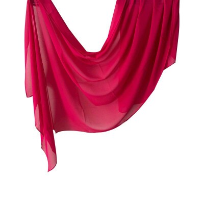 Echarpe Rosa Pink De Seda Pura (7020)