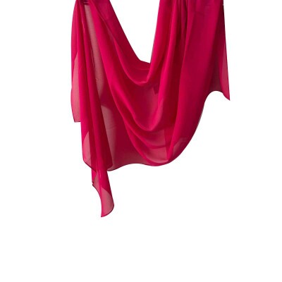 Echarpe Rosa Pink De Seda Pura (7020)