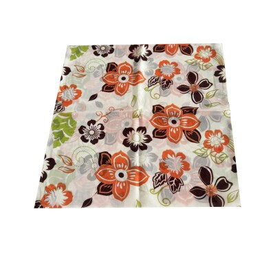 Len�o Florada Laranja e Verde (SKU 9054)