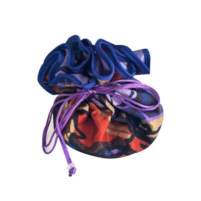 Porta Joias de Viagem Abstrato Azul (SKU 4681)