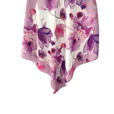 Len�o Floral Lil�s Toque de Seda (SKU 6355B)
