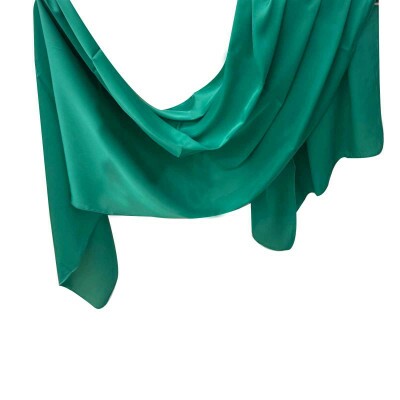 Echarpe Lisa Verde Esmeralda Toque De Seda (SKU 9085)