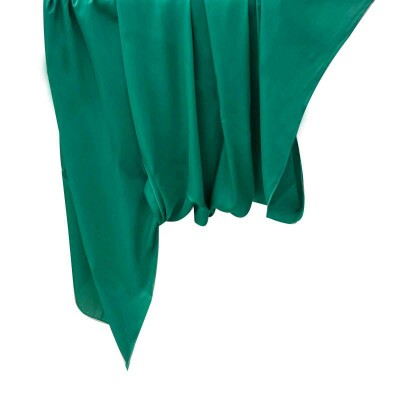 Echarpe Lisa Verde Esmeralda Toque De Seda (SKU 9085)