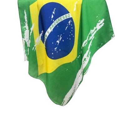 Len�o Brasil Ordem e Progresso Toque de Seda (SKU 9086)