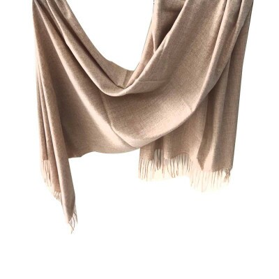 pashmina lisa bege mescla 9117