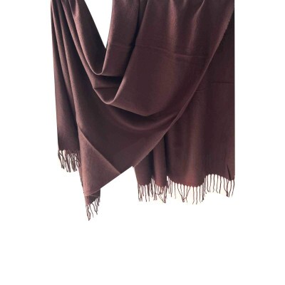 pashmina lisa marrom caf� 9114