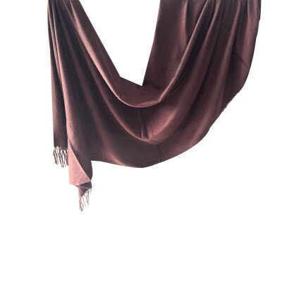 pashmina lisa marrom caf� 9114