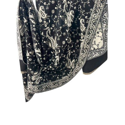pashmina mini cash preta 9105