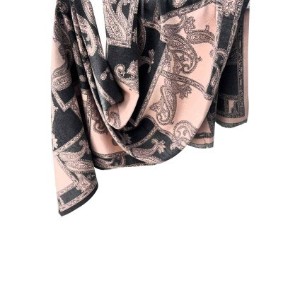 pashmina cash rosa e cinza 9102