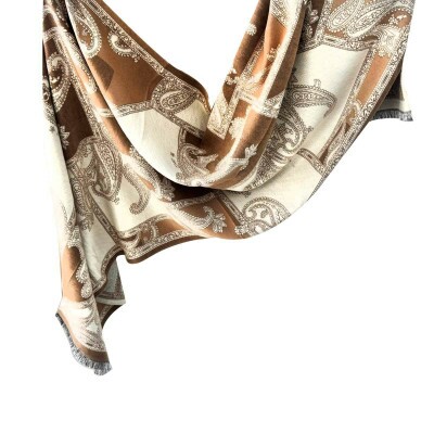 pashmina cash bege e cru 9098