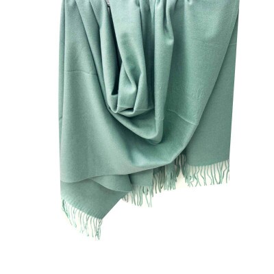 pashmina lisa verde menta 9092